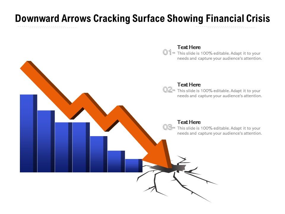 Downward_Arrows_Cracking_Surface_Showing_Financial_Crisis_Ppt_PowerPoint_Presentation_Show_Information_PDF_Slide_1.jpg