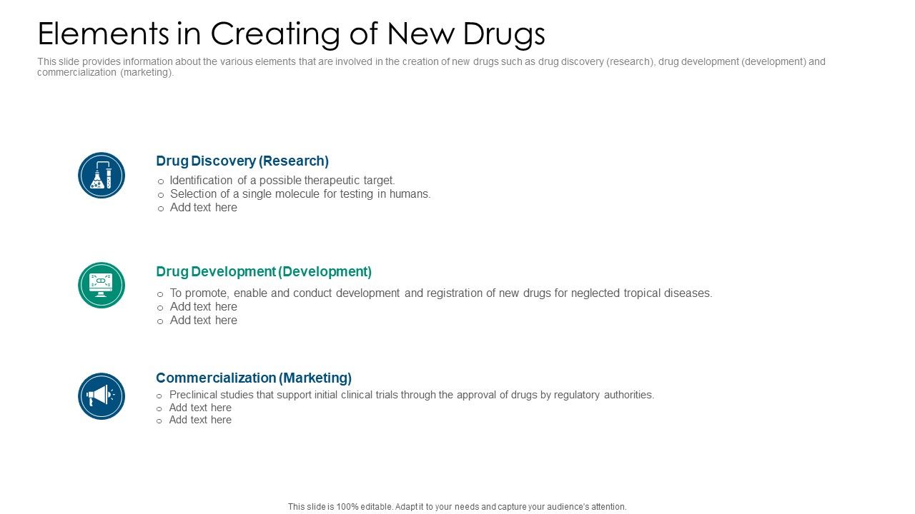 Drug_Detection_And_Advancement_Concepts_And_Components_Elements_In_Creation_Of_New_Drugs_Infographics_PDF_Slide_1.jpg