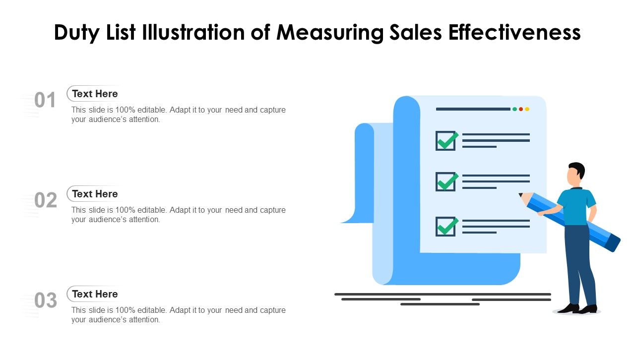 Duty_List_Illustration_Of_Measuring_Sales_Effectiveness_Ppt_PowerPoint_Presentation_File_Example_Topics_PDF_Slide_1.jpg