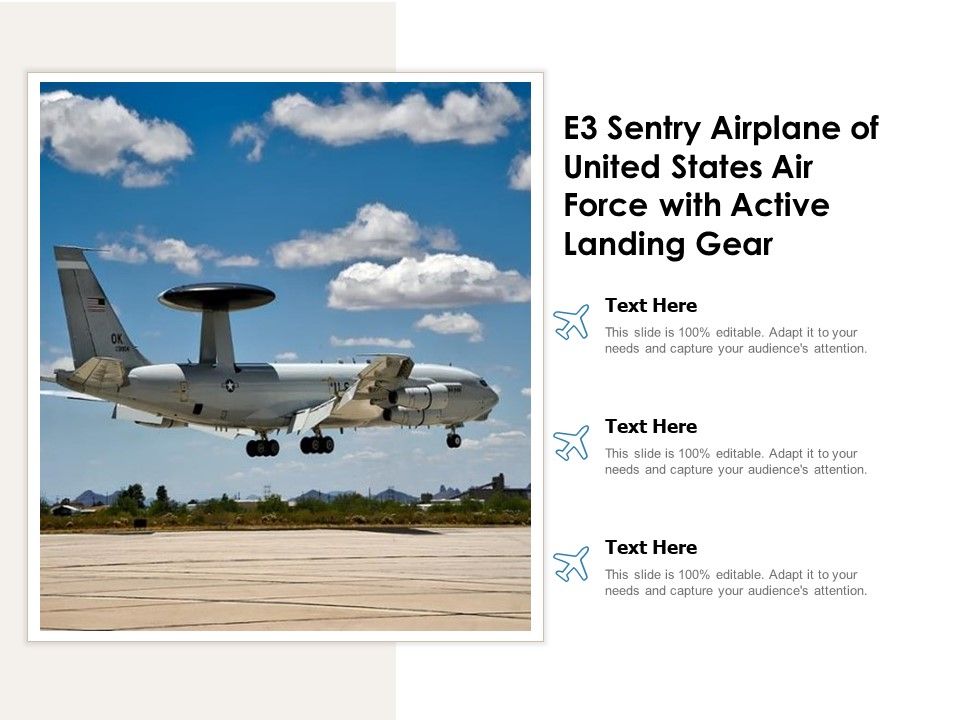 E3_Sentry_Airplane_Of_United_States_Air_Force_With_Active_Landing_Gear_Ppt_PowerPoint_Presentation_File_Formats_PDF_Slide_1.jpg