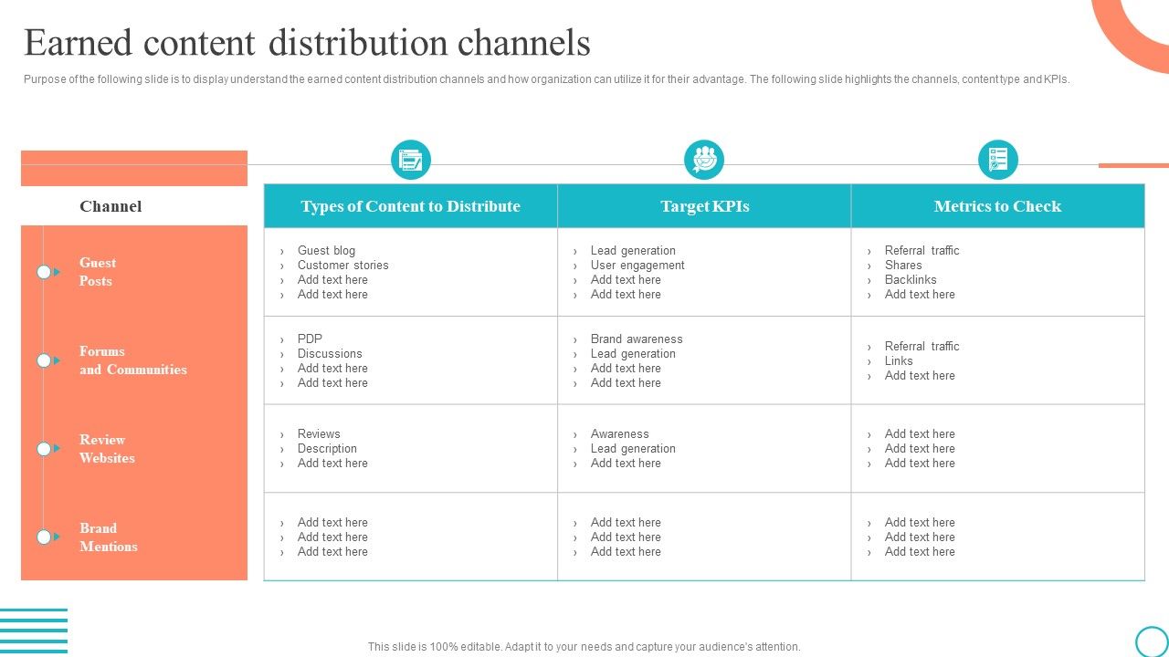 Earned_Content_Distribution_Channels_Marketing_Tactics_To_Enhance_Business_Guidelines_PDF_Slide_1.jpg