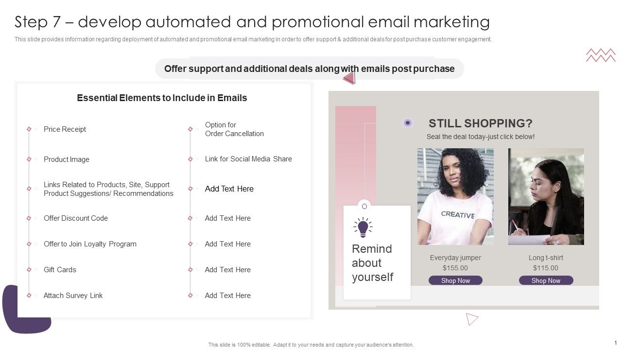 Ecommerce_Website_Creation_Action_Steps_Playbook_Step_7_Develop_Automated_And_Promotional_Email_Marketing_Pictures_PDF_Slide_1.jpg