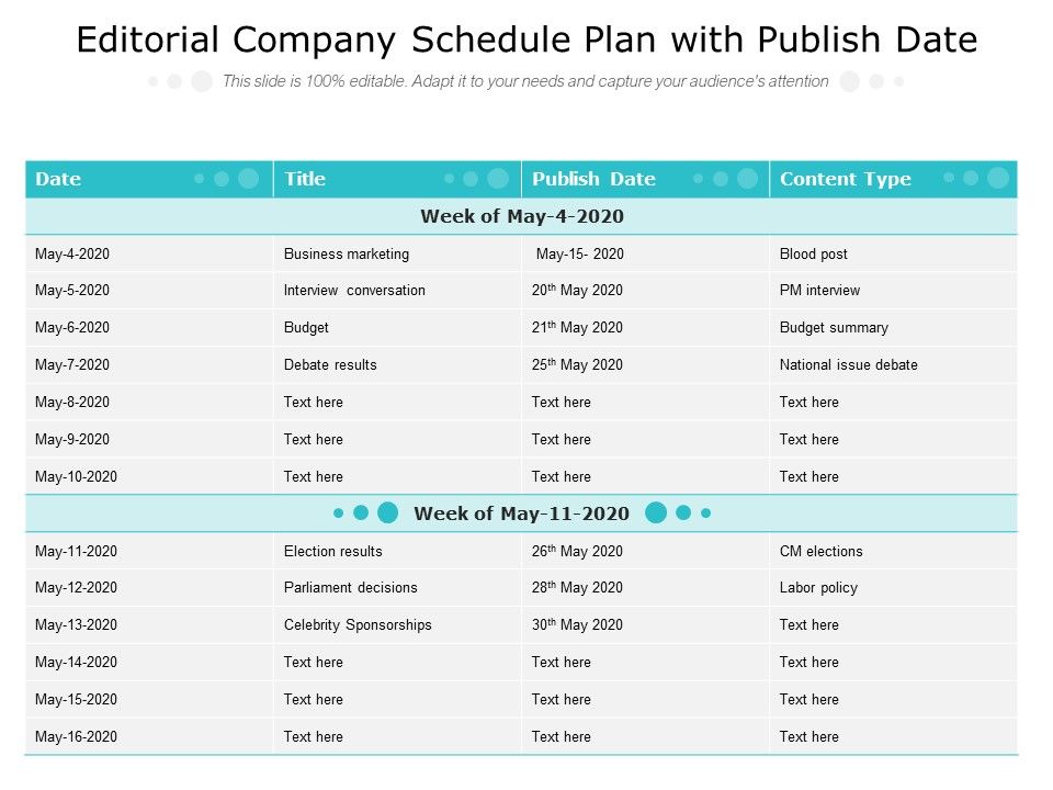 Editorial_Company_Schedule_Plan_With_Publish_Date_Ppt_PowerPoint_Presentation_Model_Templates_PDF_Slide_1.jpg