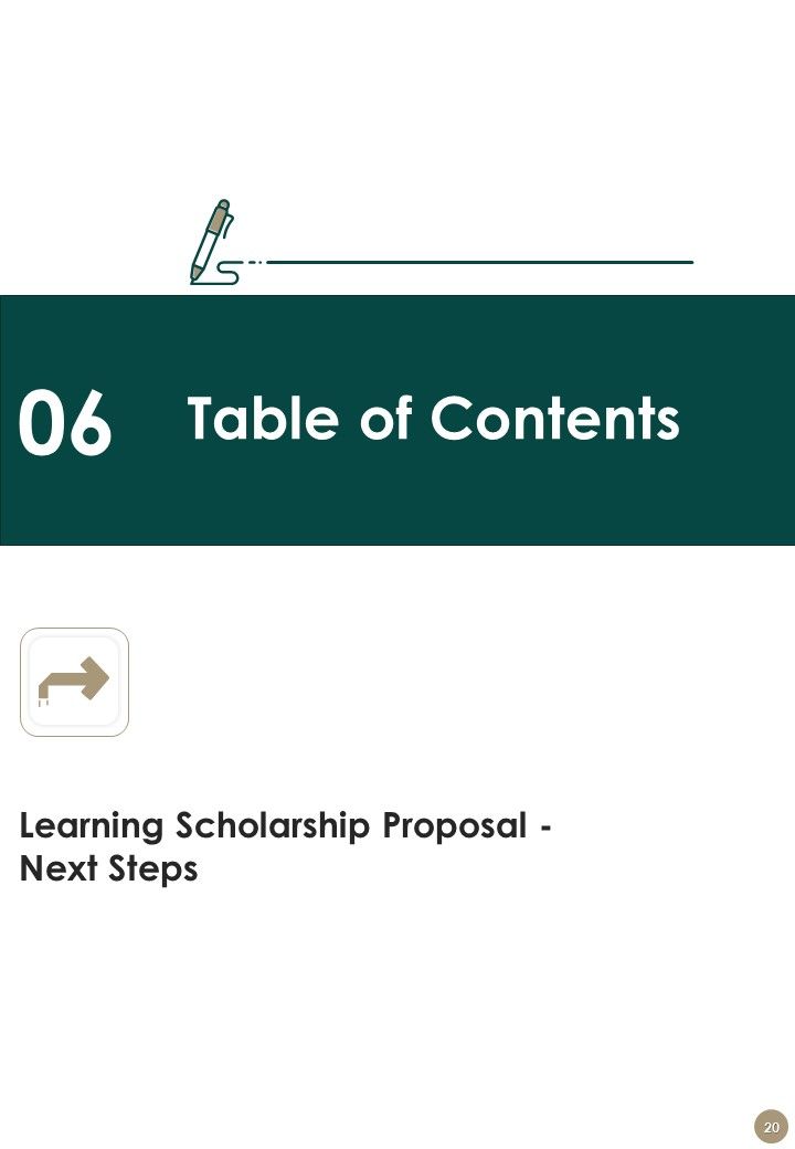 Education Scholarship Proposal Example Document Report Doc Pdf Ppt