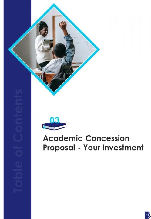 Educational Concession Proposal Example Document Report Doc Pdf Ppt