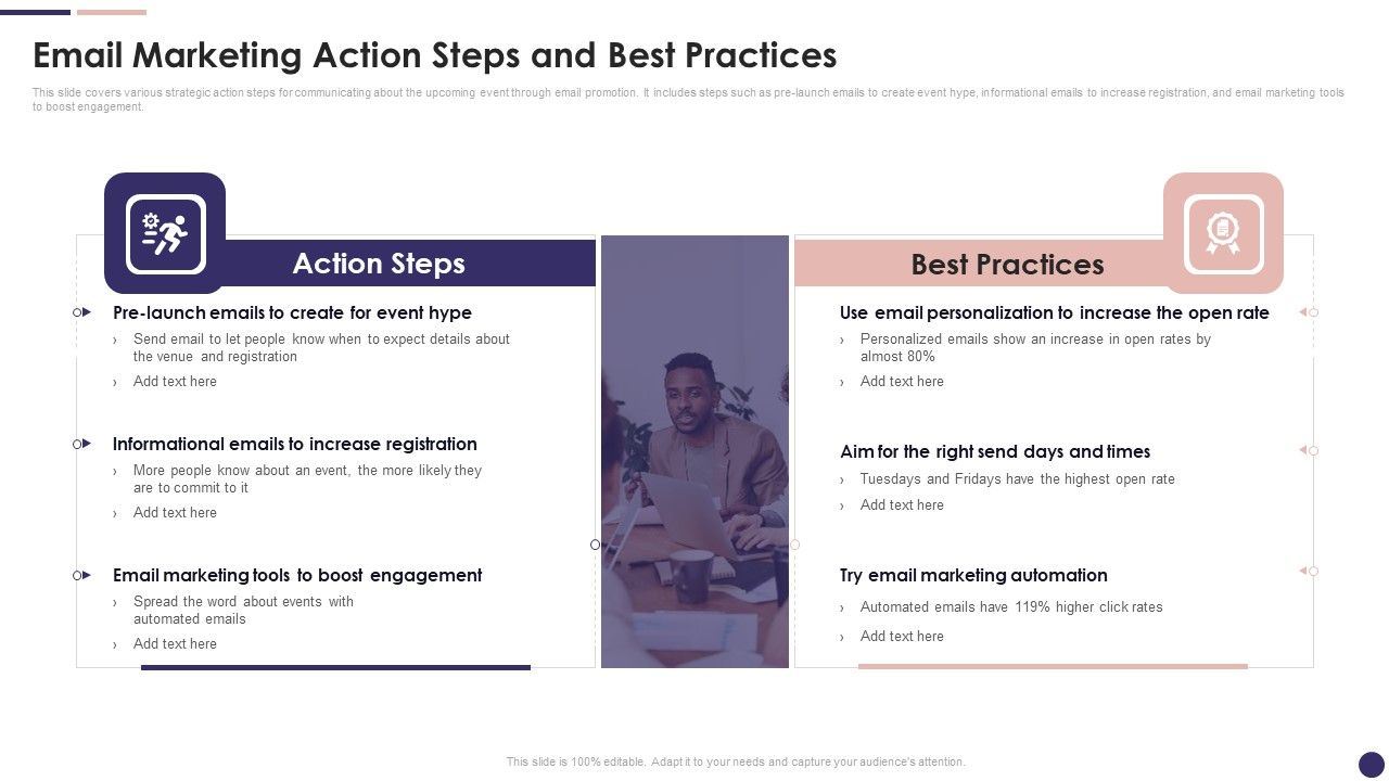 Effective_Company_Event_Communication_Plan_Email_Marketing_Action_Steps_And_Best_Practices_Information_PDF_Slide_1.jpg