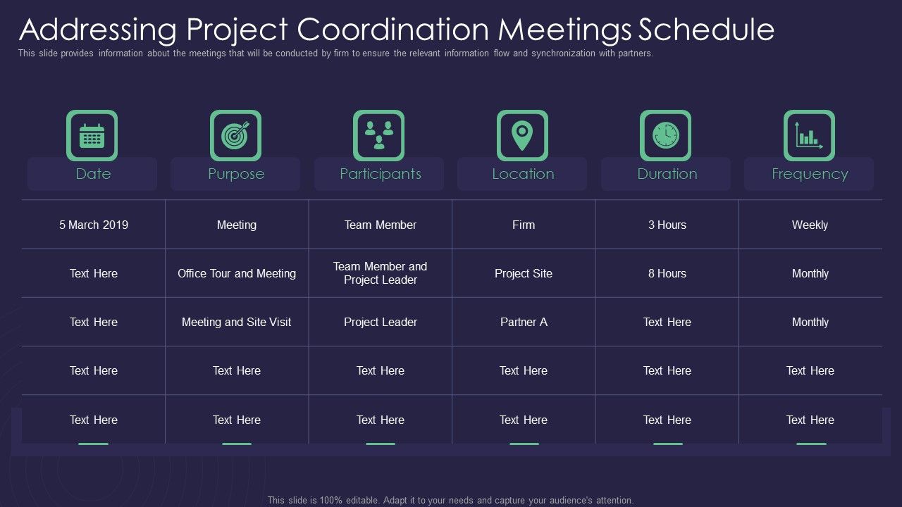 Efficient_Communication_Plan_For_Project_Management_Addressing_Project_Coordination_Meetings_Schedule_Professional_PDF_Slide_1.jpg