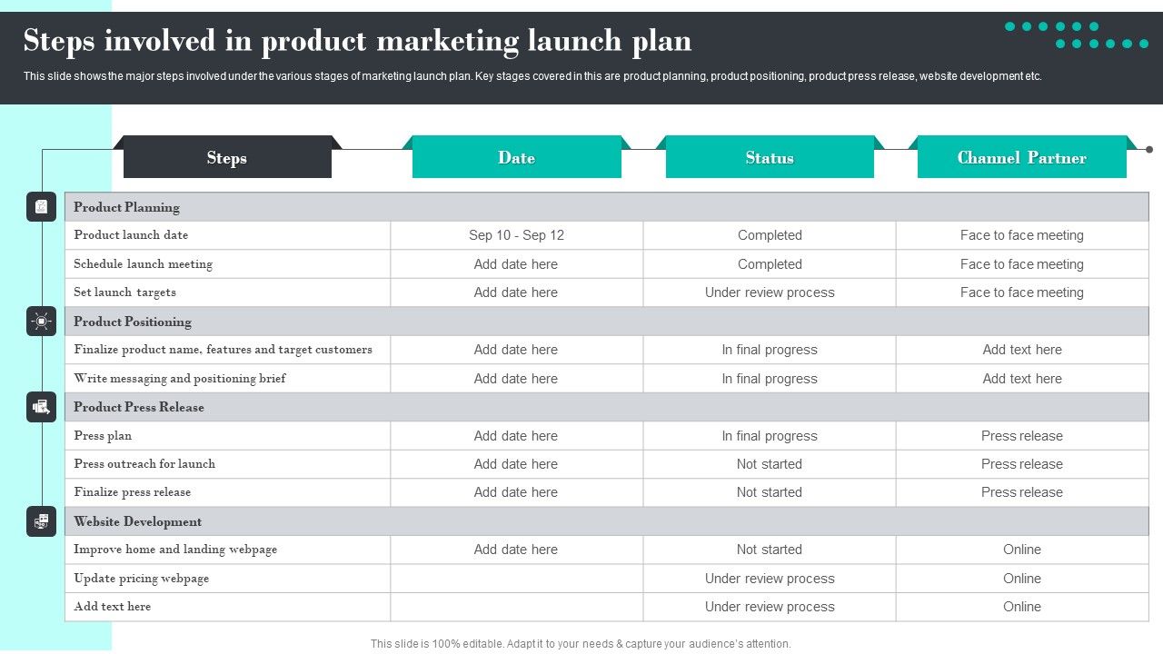 Efficient_Product_Marketing_Techniques_Steps_Involved_In_Product_Marketing_Launch_Plan_Portrait_PDF_Slide_1.jpg