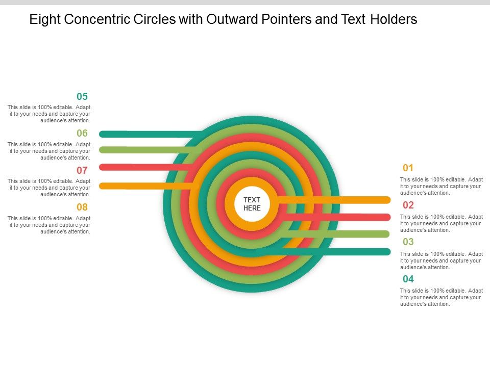 Eight_Concentric_Circles_With_Outward_Pointers_And_Text_Holders_Ppt_PowerPoint_Presentation_File_Clipart_Slide_1.jpg