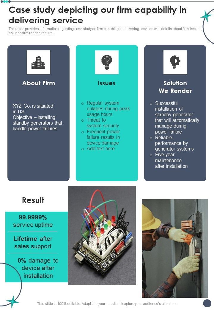 Electrical_Services_Contractual_Bid_Case_Study_Depicting_Our_Firm_One_Pager_Sample_Example_Document_Slide_1.jpg