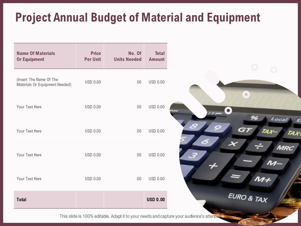 Elements_Project_Annual_Budget_Of_Material_And_Equipment_Ppt_Infographics_Design_Ideas_PDF_Slide_1.jpg