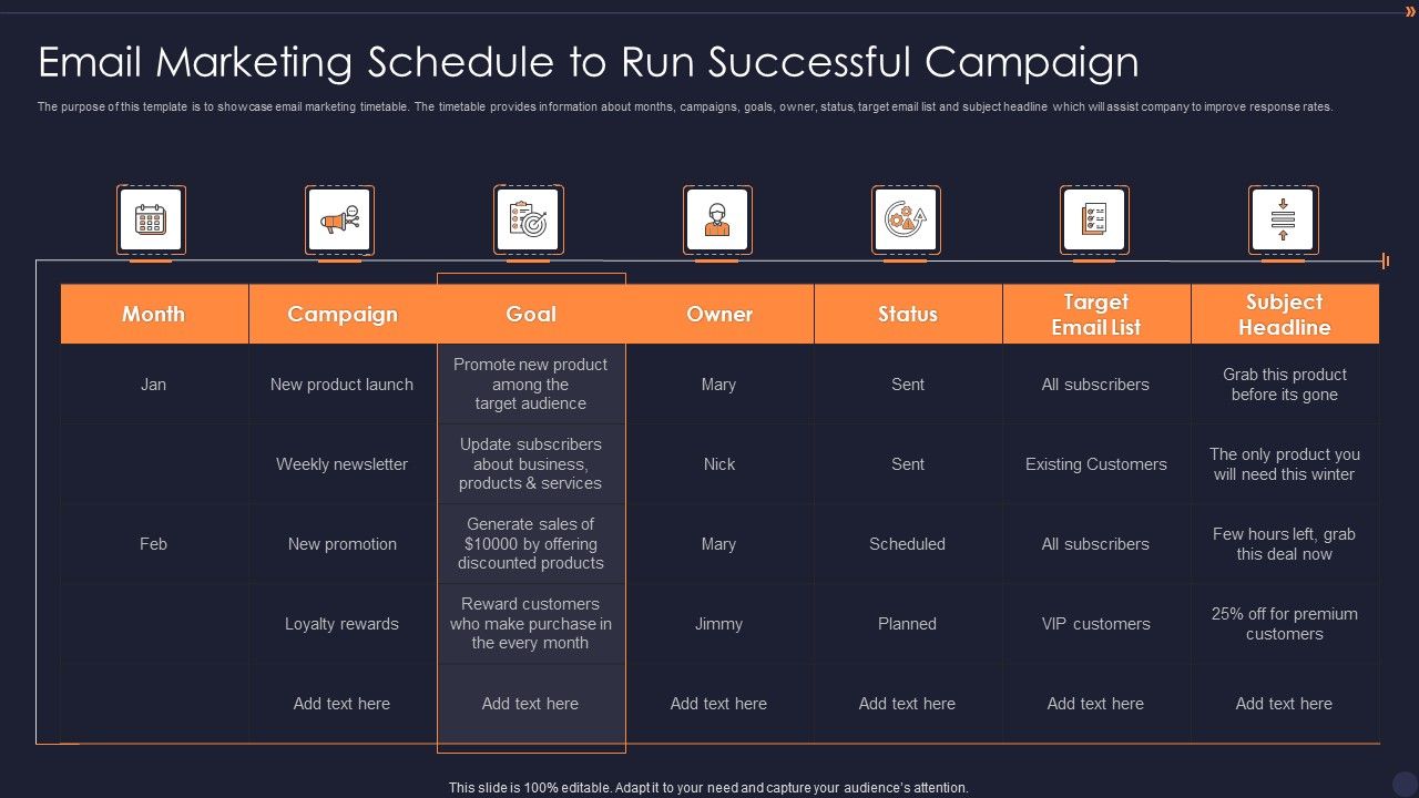 Email_Marketing_Schedule_To_Run_Successful_Campaign_Demonstration_PDF_Slide_1.jpg