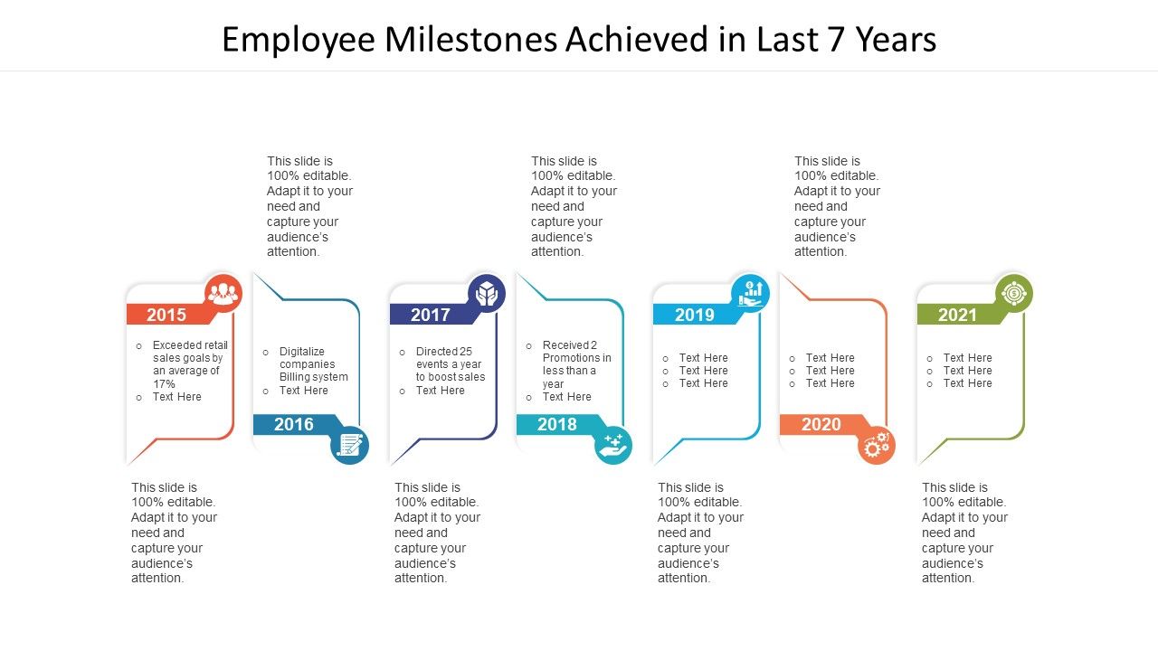 Employee_Milestones_Achieved_In_Last_7_Years_Ppt_PowerPoint_Presentation_File_Aids_PDF_Slide_1.jpg