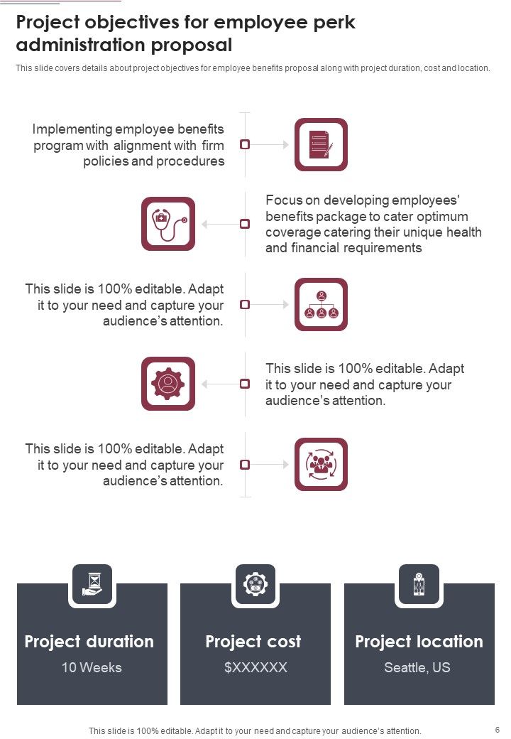 Employee Perk Administration Proposal Example Document Report Doc Pdf Ppt