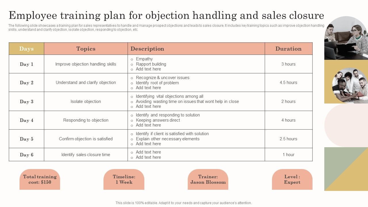 Employee_Training_Plan_For_Objection_Handling_And_Sales_Closure_Formats_PDF_Slide_1.jpg