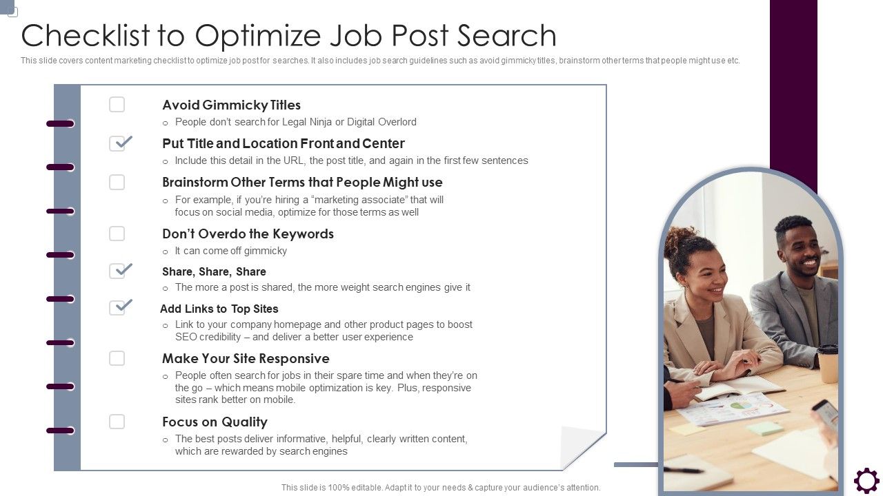 Employee_Value_Proposition_Checklist_To_Optimize_Job_Post_Search_Microsoft_PDF_Slide_1.jpg