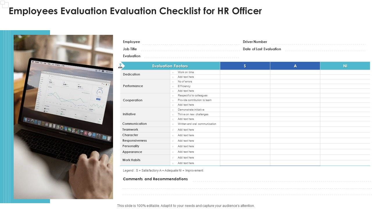 Employees_Evaluation_Evaluation_Checklist_For_Hr_Officer_Rules_PDF_Slide_1.jpg