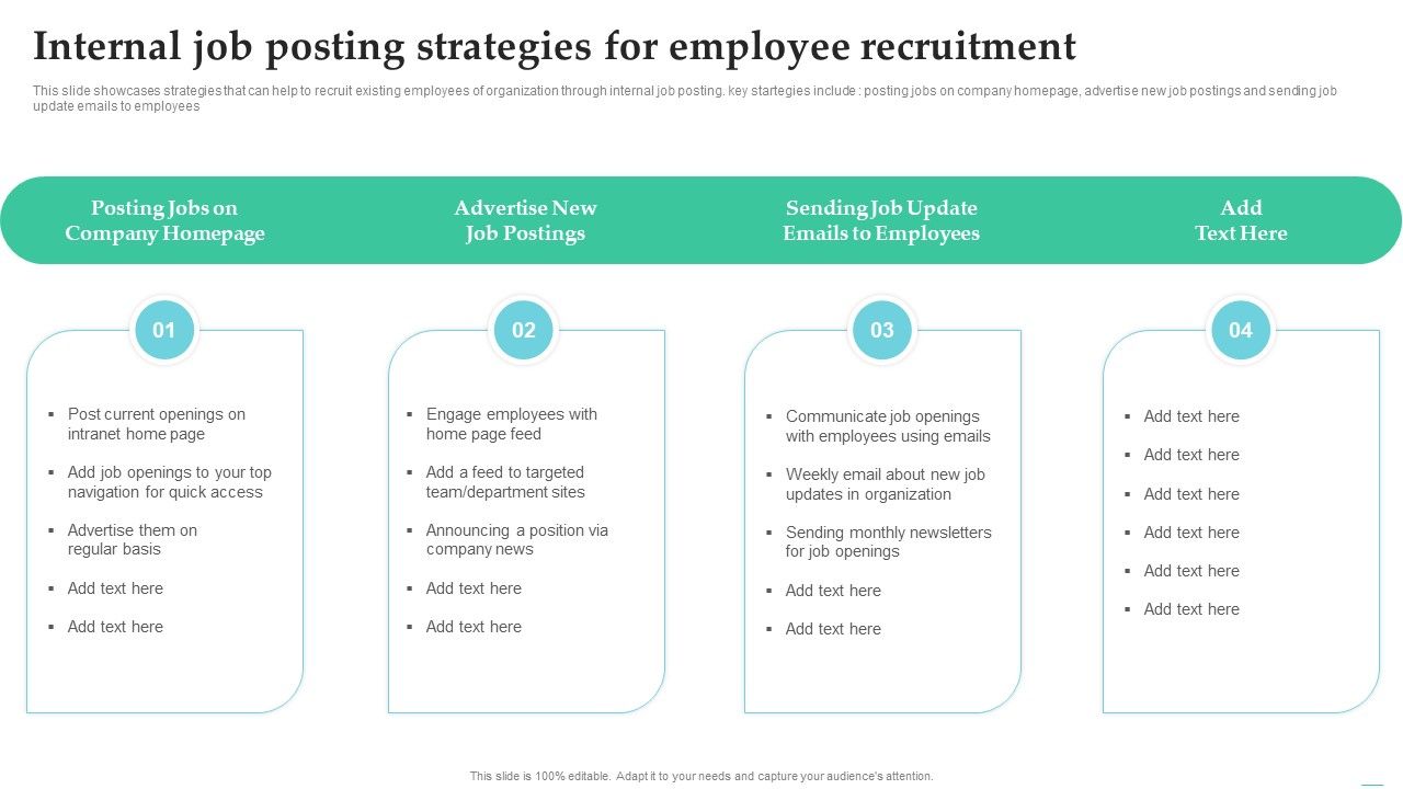 Employing_Candidate_Using_Internal_And_External_Mediums_Of_Recruitment_Internal_Job_Posting_Strategies_For_Employee_Summary_PDF_Slide_1.jpg