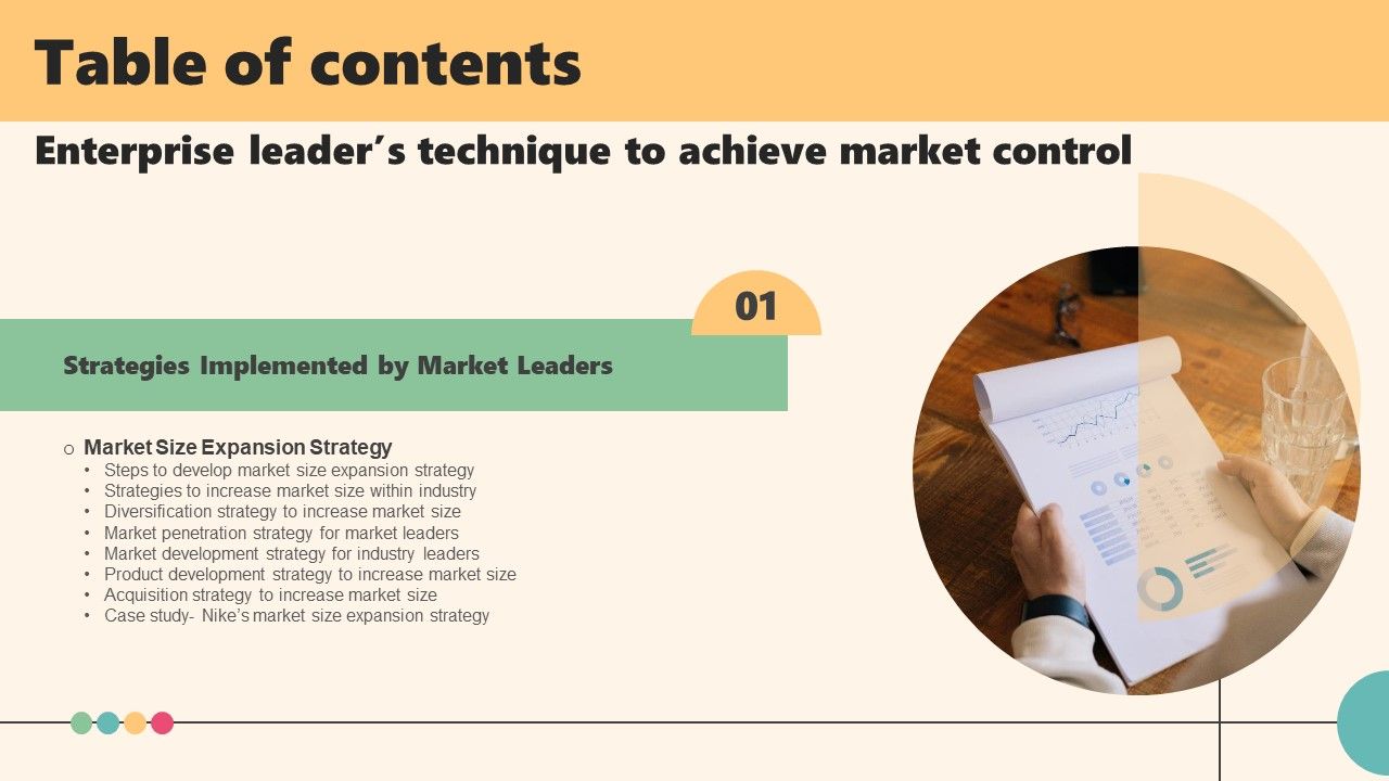 Enterprise_Leaders_Technique_To_Achieve_Market_Control_Table_Of_Contents_Topics_PDF_Slide_1.jpg