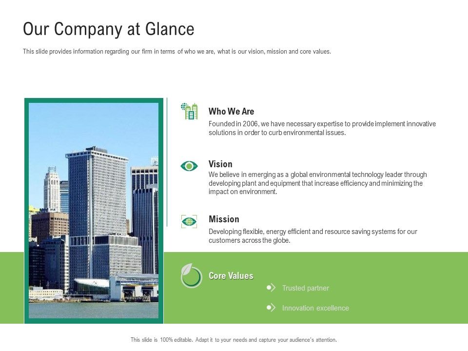 Environmental_Friendly_Technology_Our_Company_At_Glance_Brochure_PDF_Slide_1.jpg