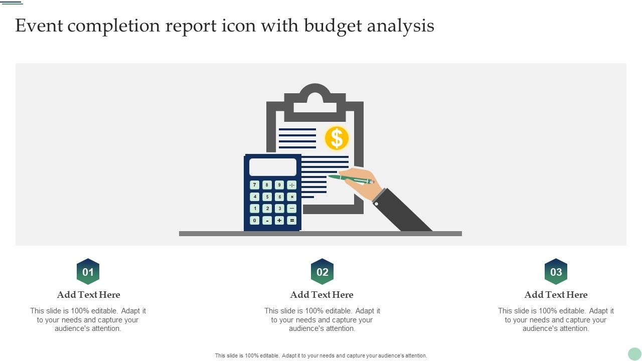 Event_Completion_Report_Icon_With_Budget_Analysis_Pictures_PDF_Slide_1.jpg