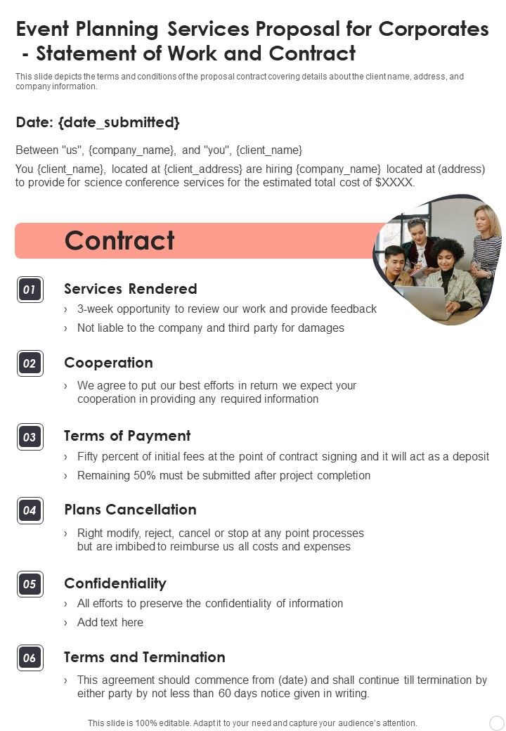 Event_Planning_Services_Proposal_For_Corporates_Statement_Of_Work_One_Pager_Sample_Example_Document_Slide_1.jpg