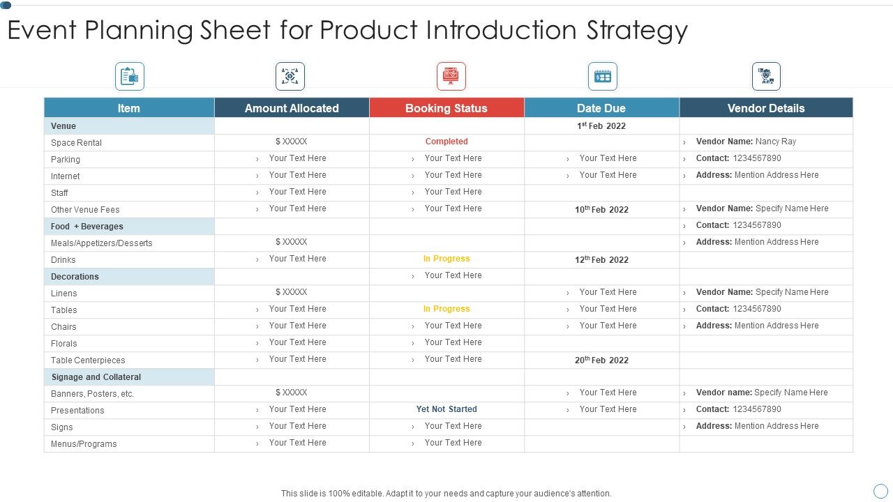 Event_Planning_Sheet_For_Product_Introduction_Strategy_Summary_PDF_Slide_1.jpg