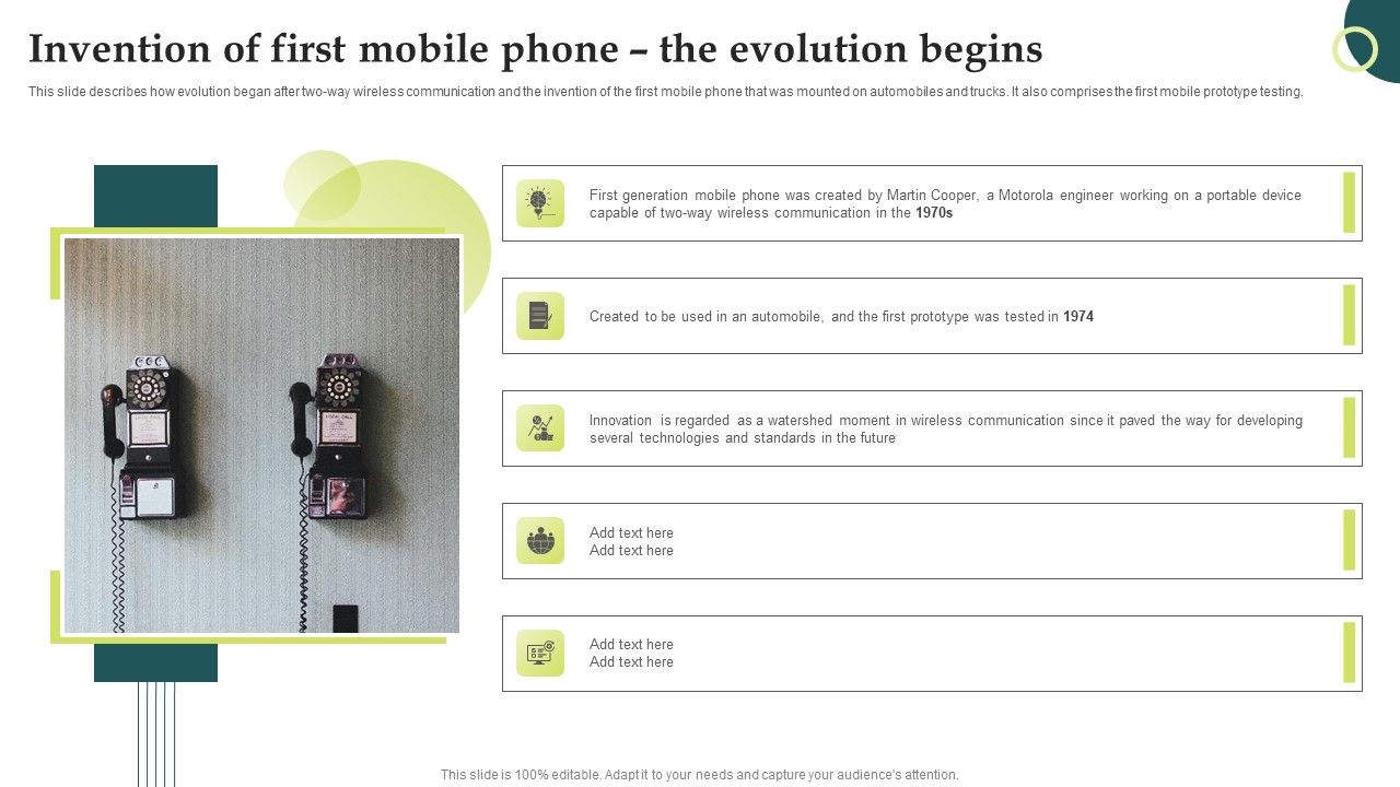 Evolution_Of_Wireless_Technologies_Invention_Of_First_Mobile_Phone_The_Evolution_Begins_Diagrams_PDF_Slide_1.jpg