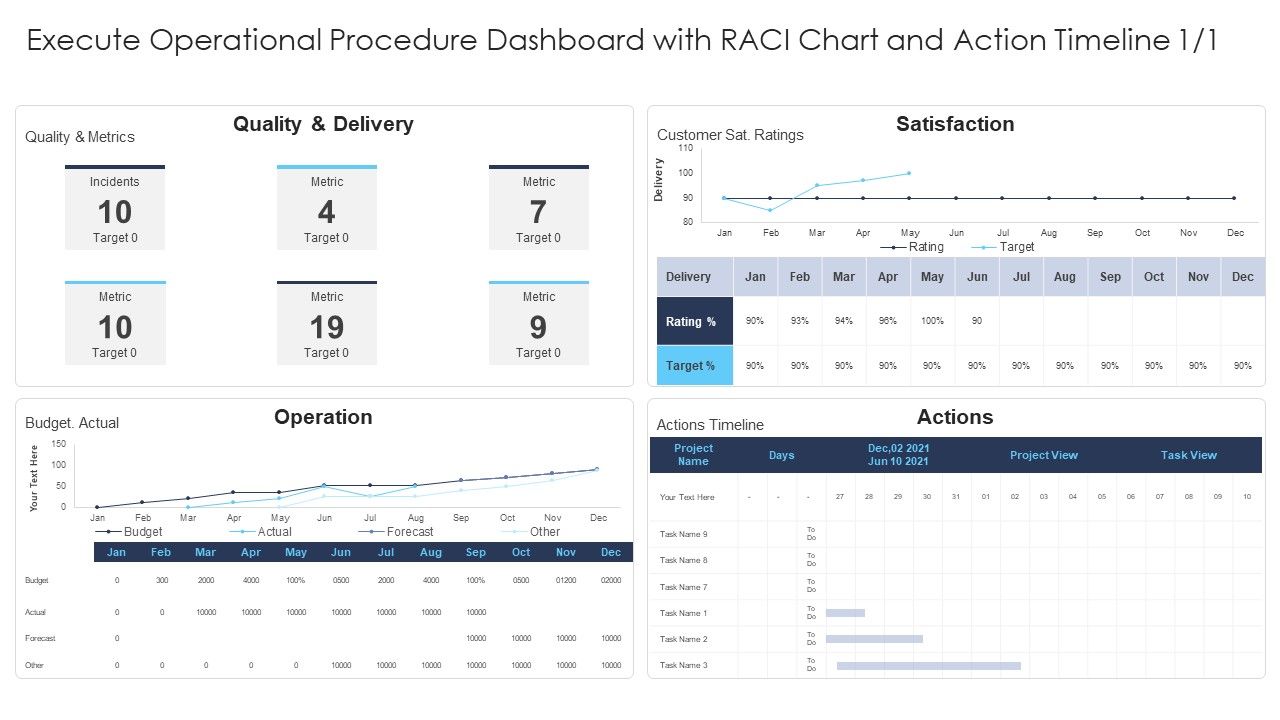 Execute_Operational_Procedure_Dashboard_With_Raci_Chart_And_Action_Timeline_Quality_Structure_PDF_Slide_1.jpg