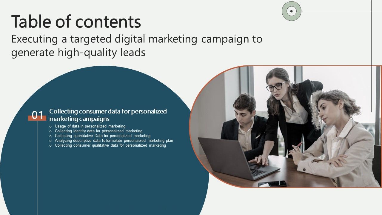 Executing_A_Targeted_Digital_Marketing_Campaign_To_Generate_High_Quality_Leads_Table_Of_Contents_Guidelines_PDF_Slide_1.jpg