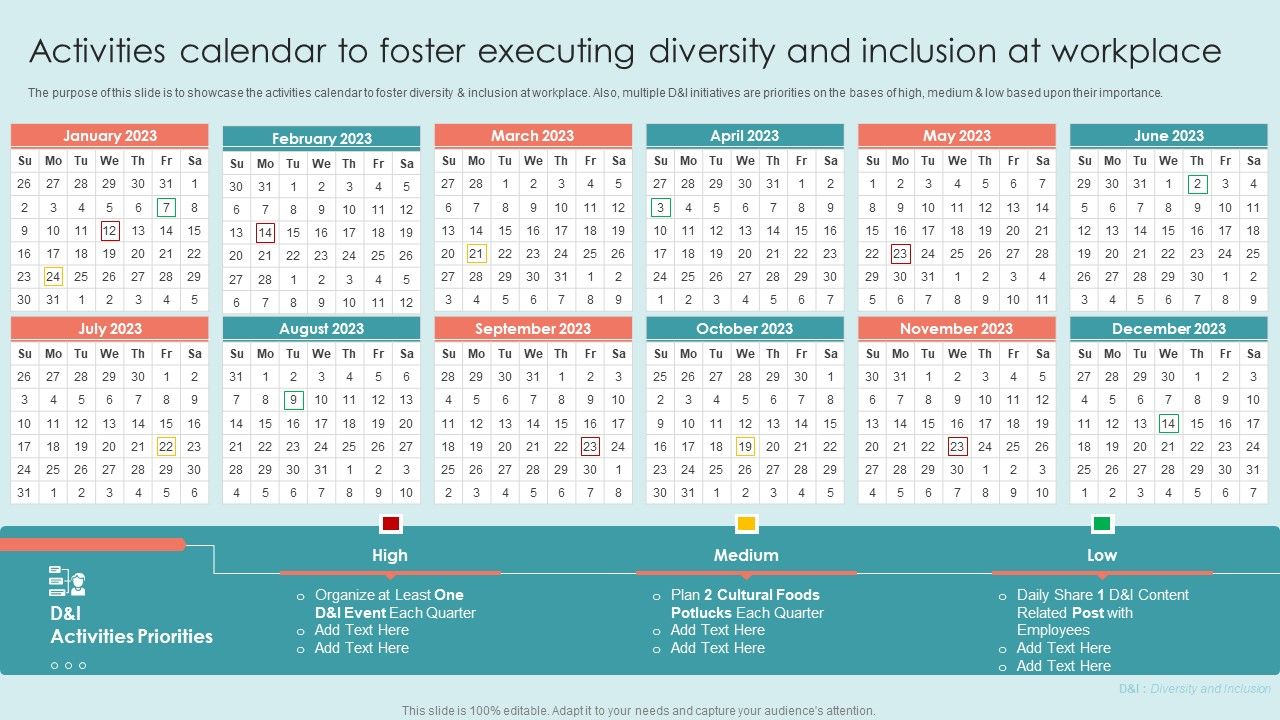Executing_Diversity_Activities_Calendar_To_Foster_Executing_Diversity_And_Inclusion_Graphics_PDF_Slide_1.jpg