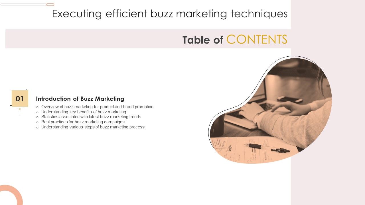 Executing_Efficient_Buzz_Marketing_Techniques_Table_Of_Contents_Professional_PDF_Slide_1.jpg