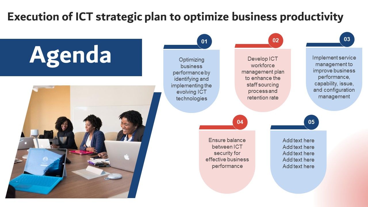 Execution_Of_ICT_Strategic_Plan_To_Optimize_Business_Productivity_Agenda_Designs_PDF_Slide_1.jpg