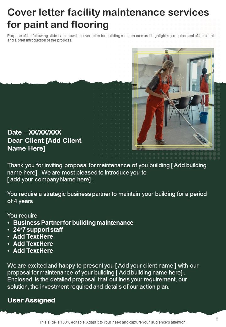 Facility Maintenance Services For Paint And Flooring Example Document Report Doc Pdf Ppt