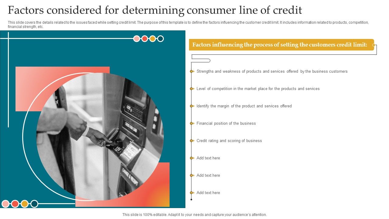 Factors_Considered_For_Determining_Consumer_Line_Of_Credit_Infographics_PDF_Slide_1.jpg