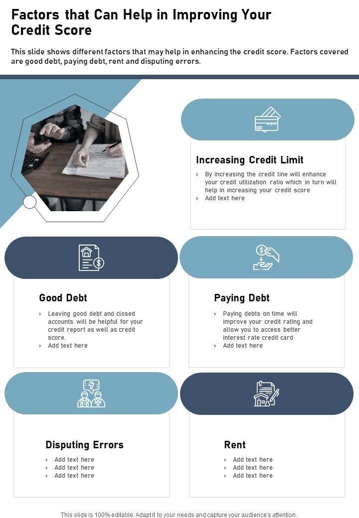 Factors_That_Can_Help_In_Improving_Your_Credit_Score_One_Pager_Documents_Slide_1.jpg