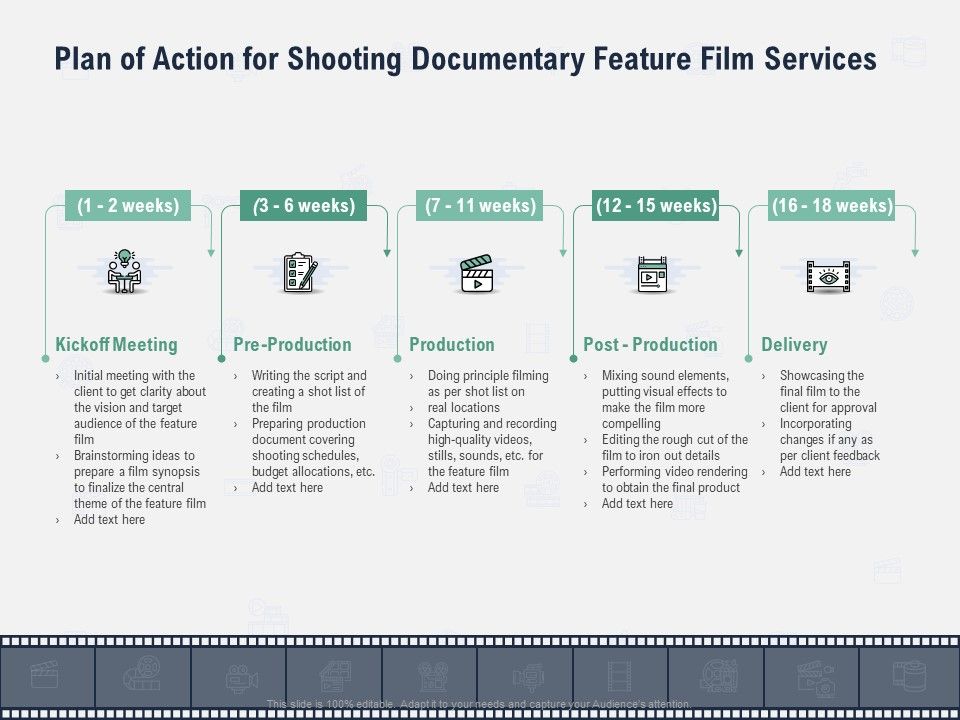 Factual_Picture_Filming_Plan_Of_Action_For_Shooting_Documentary_Feature_Film_Services_Elements_PDF_Slide_1.jpg