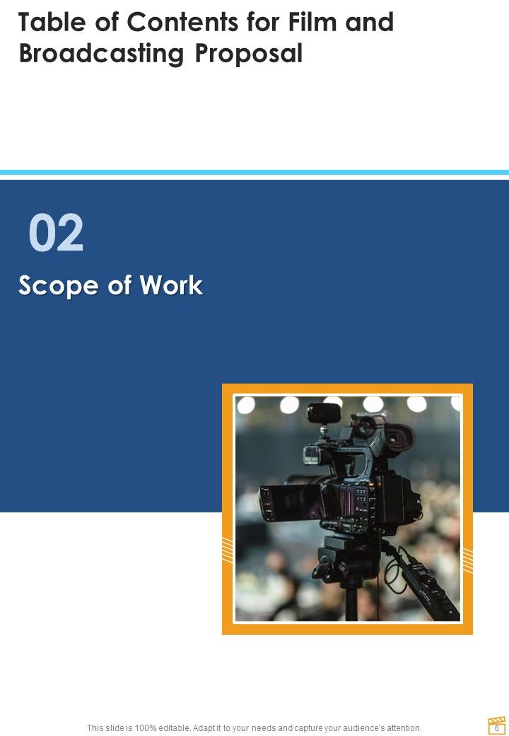 Film And Broadcasting Proposal Example Document Report Doc Pdf Ppt