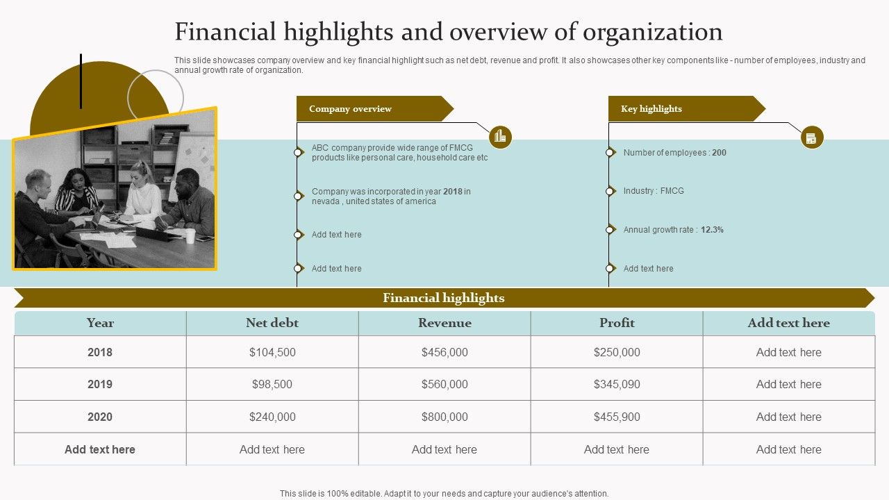 Financial_Highlights_And_Overview_Of_Organization_Topics_PDF_Slide_1.jpg
