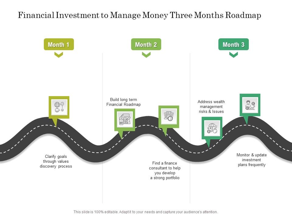 Financial_Investment_To_Manage_Money_Three_Months_Roadmap_Introduction_Slide_1.jpg