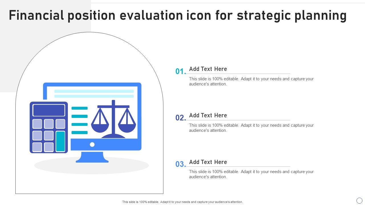 Financial_Position_Evaluation_Icon_For_Strategic_Planning_Graphics_PDF_Slide_1.jpg