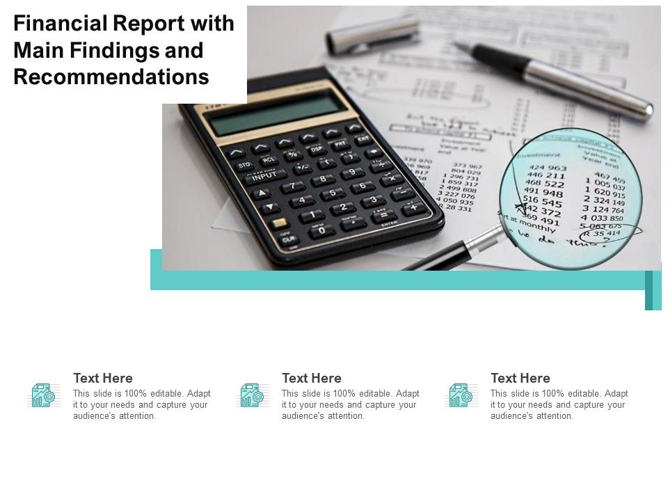 Financial_Report_With_Main_Findings_And_Recommendations_Ppt_PowerPoint_Presentation_File_Demonstration_PDF_Slide_1.jpg