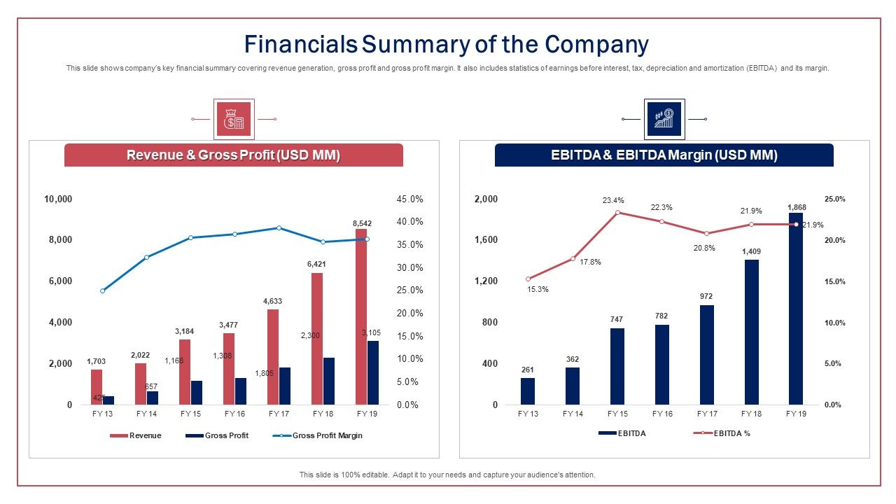 Financials_Summary_Of_The_Company_Ppt_Model_Portfolio_PDF_Slide_1.jpg