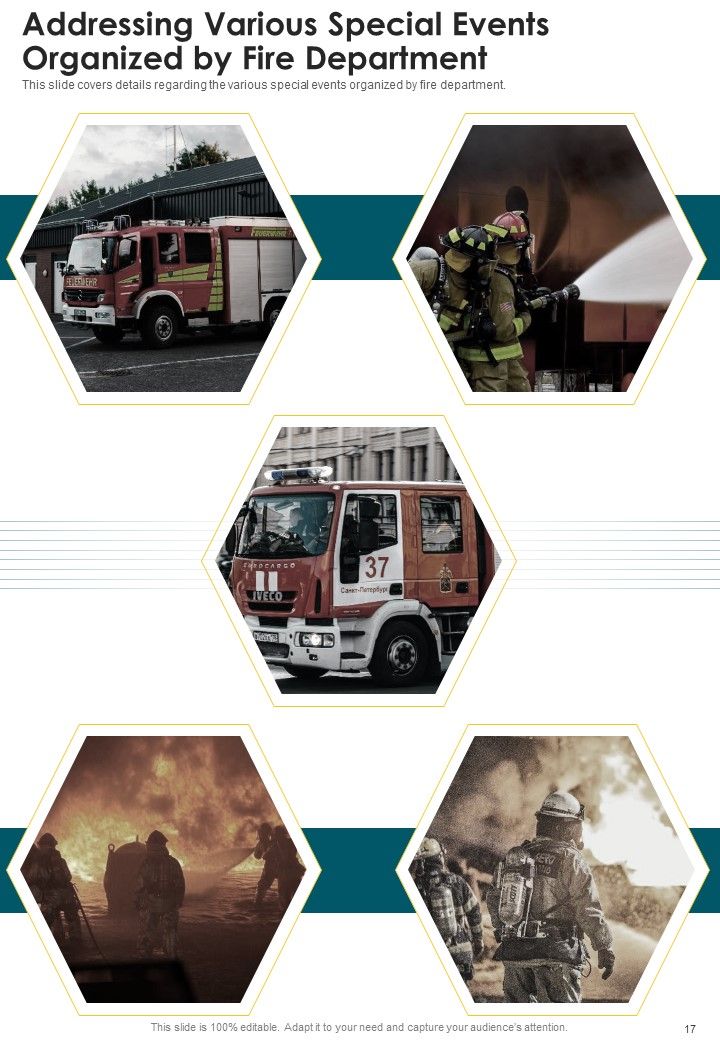 Fire Department Yearly Summary One Pager Documents