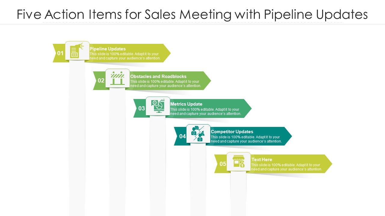 Five_Action_Items_For_Sales_Meeting_With_Pipeline_Updates_Ppt_PowerPoint_Presentation_File_Topics_PDF_Slide_1.jpg