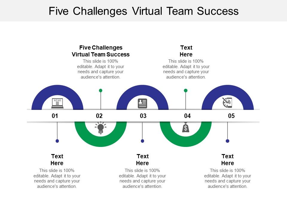 Five_Challenges_Virtual_Team_Success_Ppt_PowerPoint_Presentation_Portfolio_Show_Cpb_Slide_1.jpg