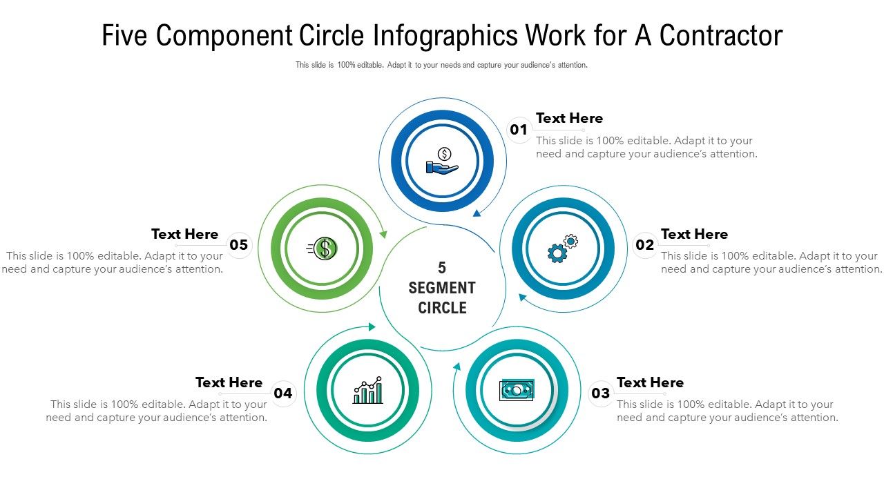 Five_Component_Circle_Infographics_Work_For_A_Contractor_Ppt_PowerPoint_Presentation_File_Professional_PDF_Slide_1.jpg