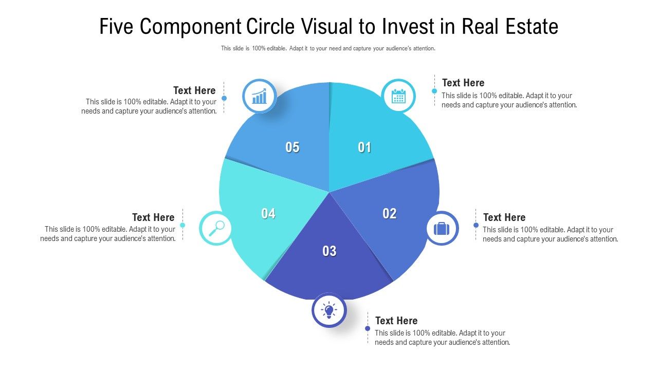 Five_Component_Circle_Visual_To_Invest_In_Real_Estate_Ppt_PowerPoint_Presentation_File_Images_PDF_Slide_1.jpg