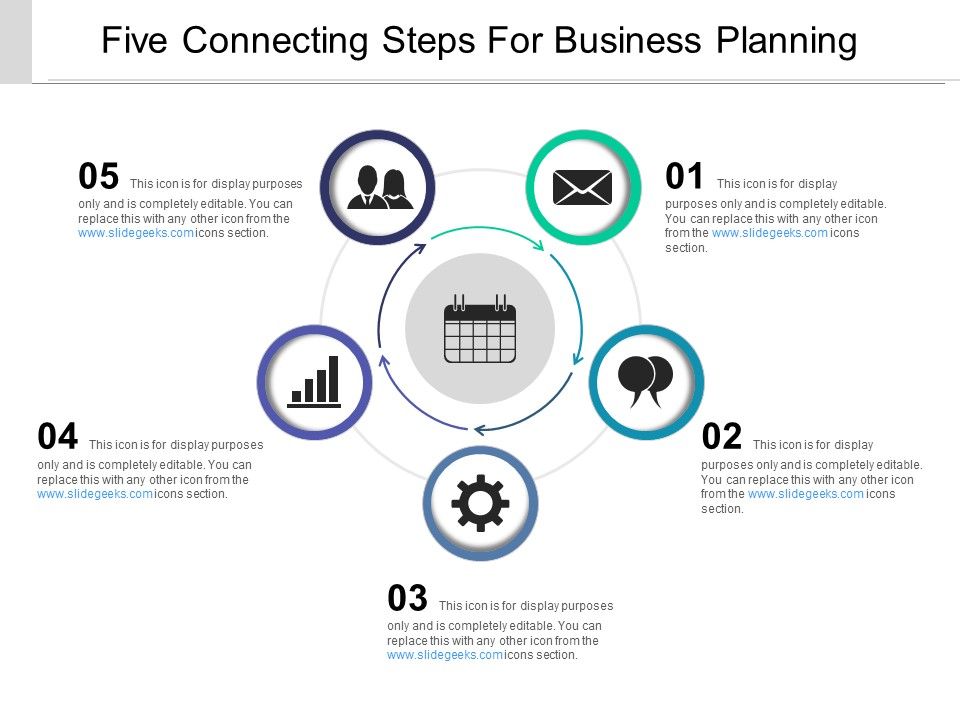 Five_Connecting_Steps_For_Business_Planning_Ppt_PowerPoint_Presentation_Outline_Inspiration_Slide_1.jpg