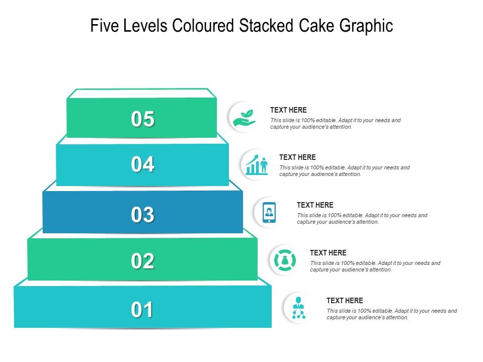 Five_Levels_Coloured_Stacked_Cake_Graphic_Ppt_PowerPoint_Presentation_Professional_Design_Templates_PDF_Slide_1.jpg